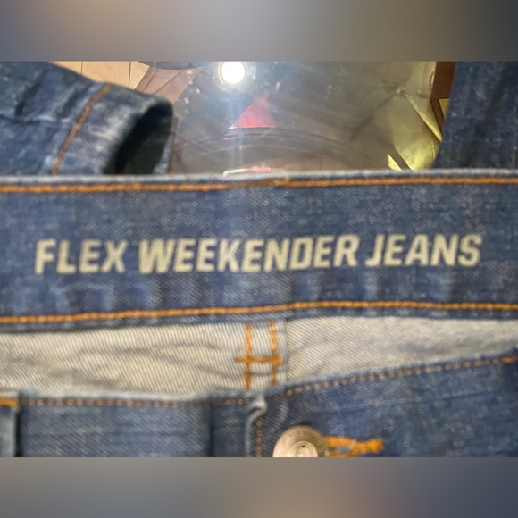 COPY - (EUC ) DULUTH TRADING FLEX BALLROOM WEEKENDER JEANS 38 X 32 EXCELLENT CO… - Picture 4 of 4